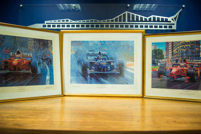 Three framed Nicholas Watts prints -Sold