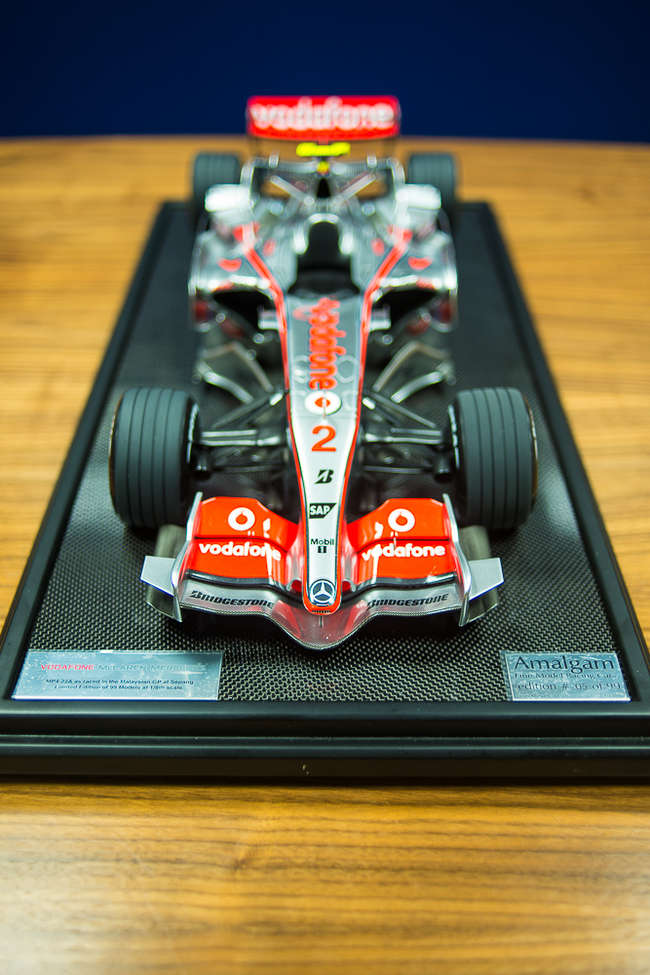 Amalgam Model of Lewis Hamilton MP4-22A McLaren Mercedes-Sold