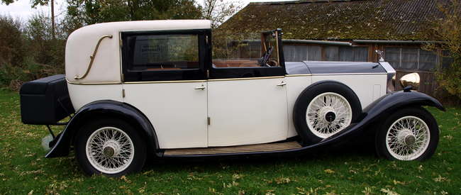 1933 Rolls Royce 20/25 Sedanca de Ville-Auction Lot