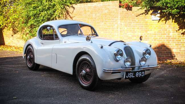 1953 Jaguar XK120 Fixedhead Coupe-Auction Lot