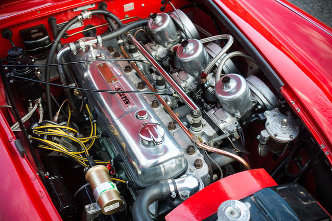1961 Austin Healey 3000 Mk II Works Rally Replica-Auction Lot