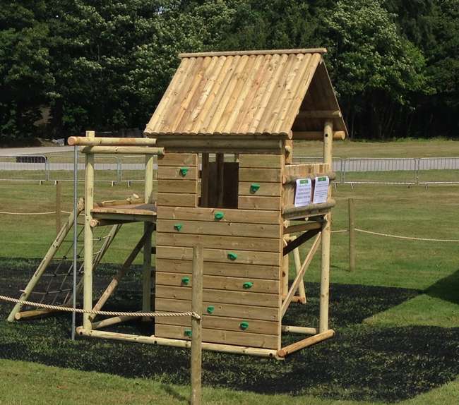Playground Equipment Installation from Play Ahead Climbing F-Sold