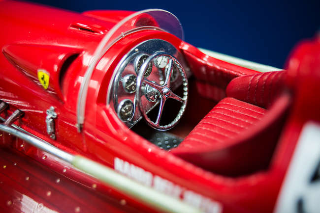 1954 Ferrari Hydroplane, Nando Dellâ€™Orto model boat, 36â€-Sold