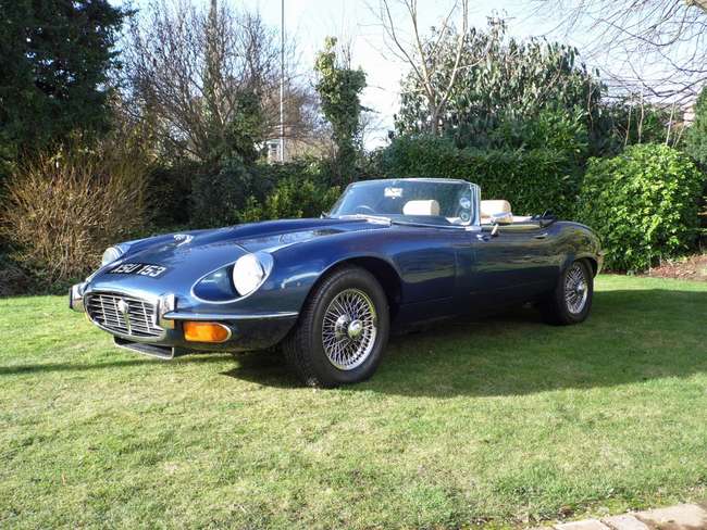1973 Jaguar E-Type S3 V12 Roadster Auto-Sold