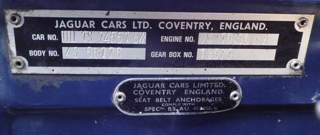 1973 Jaguar E-Type S3 V12 Roadster Auto-Sold