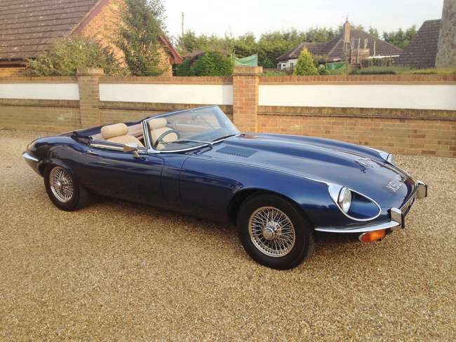1973 Jaguar E-Type S3 V12 Roadster Auto-Sold