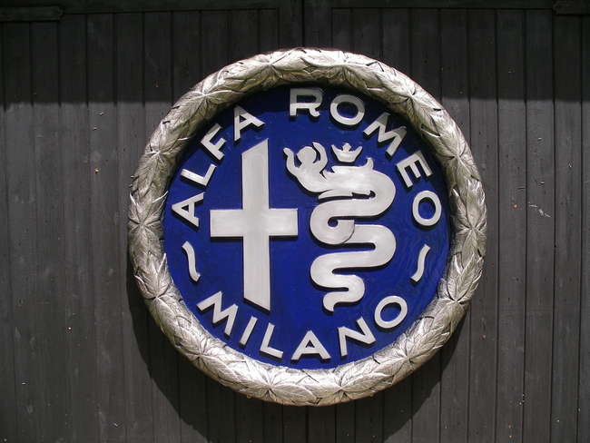 Alfa Romeo Wall Hanging Roundel-Auction Lot