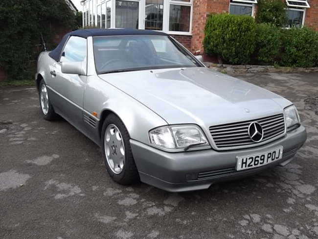 ** WITHDRAWN ** 1990 Mercedes-Benz 500SL-Auction Lot