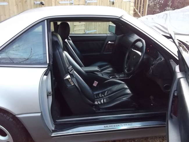 ** WITHDRAWN ** 1990 Mercedes-Benz 500SL-Auction Lot