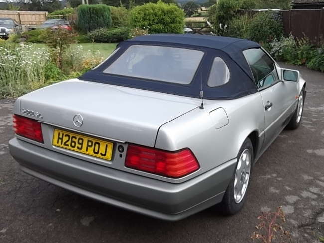 ** WITHDRAWN ** 1990 Mercedes-Benz 500SL-Auction Lot