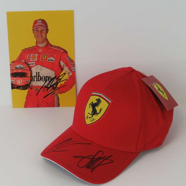 Mixed Ferrari Signed Lots -Sold