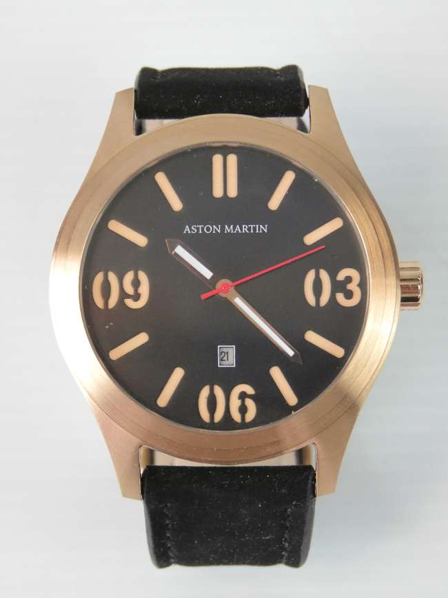 A gentleman's Aston Martin wristwatch-Sold