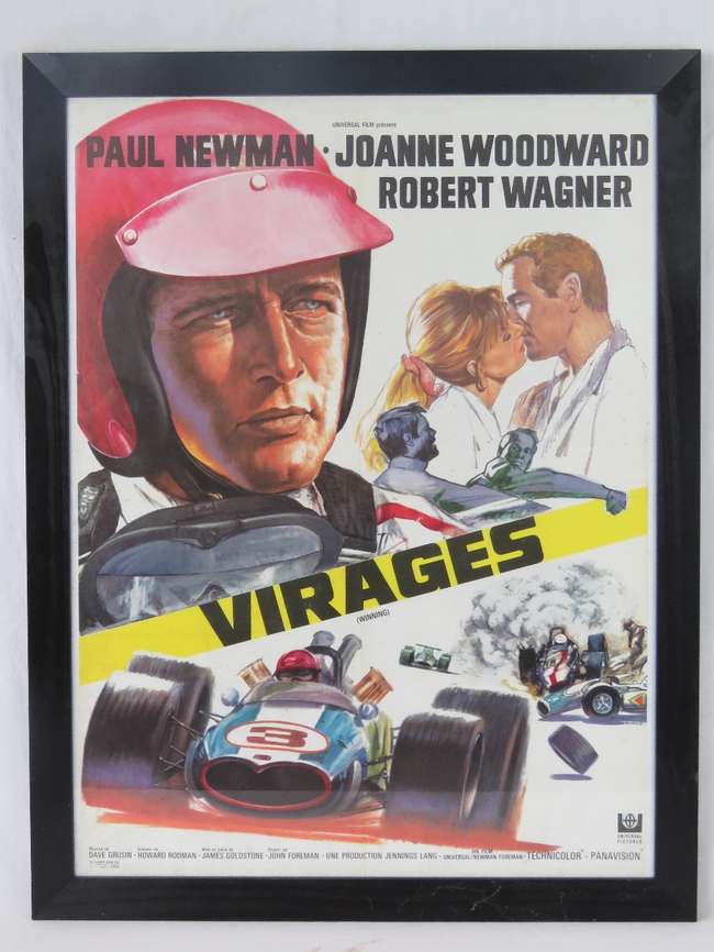 Original French movie advertising poster.-Sold