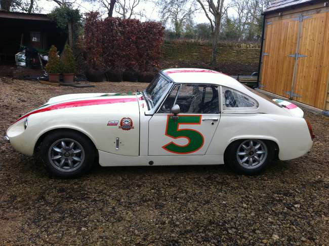 1965 Austin Healey Sprite Ashley GT Race Car-Auction Lot