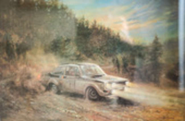 Selection Of Motorsport Prints-Auction Lot
