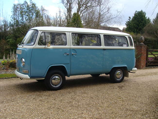 1972 Volkswagen T2 Bay Window Camper Van Devonette-Sold