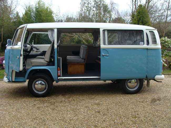 1972 Volkswagen T2 Bay Window Camper Van Devonette-Sold