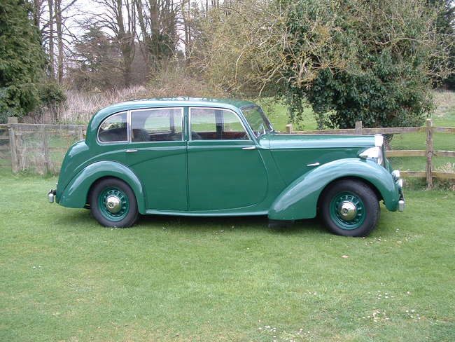 Miniature Voiture Ancienne 1/43 Western Models - Daimler Straight 8 Silver Green 1948 (Occasion, Sans Boîte)