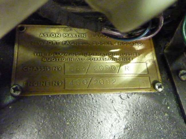 1965 Aston Martin DB5 Saloon-Sold