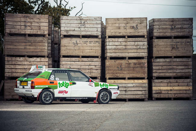 1989 Lancia Delta Integrale Group N Rally Car-Sold