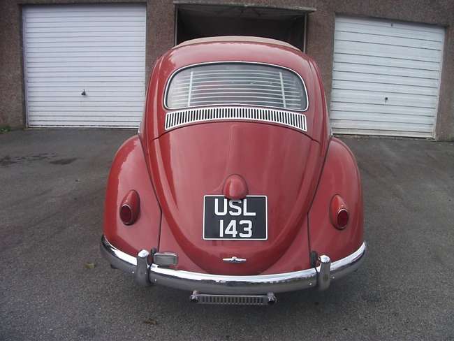1961 VW Beetle 1200 Lot 322A LATE ENTRY-Sold