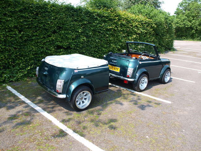 1992 Mini Shorty with matching trailer-Sold