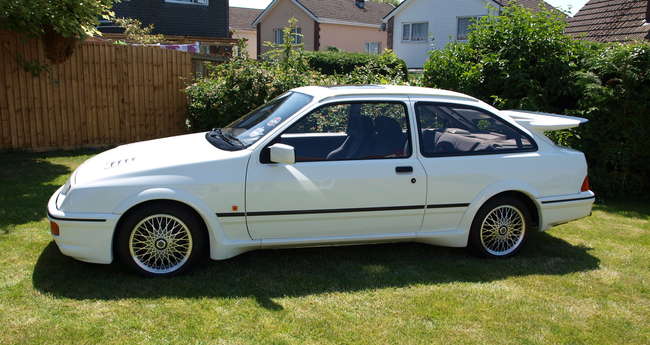 1987 Ford Sierra Cosworth 3dr with just 3,300 miles from new-Sold
