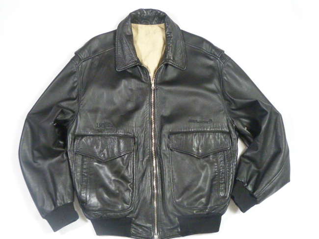 Official McLaren Leather Bomber Jacket-Sold