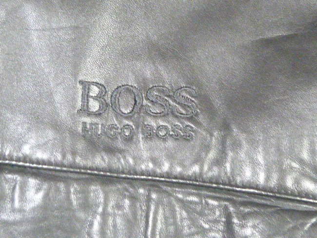 Official McLaren Leather Bomber Jacket-Sold