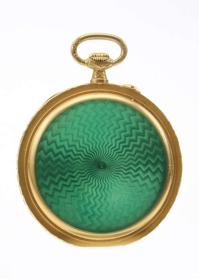 Golay Fils & Stahl 18ct Pocket Watch c.1917-Auction Lot