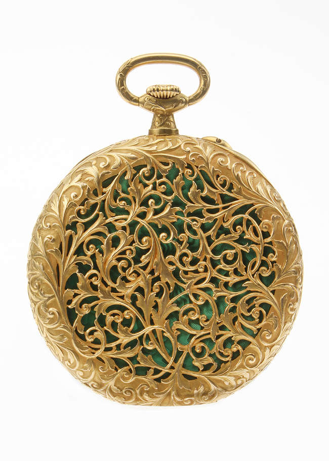 Golay Fils & Stahl 18ct Pocket Watch c.1917-Auction Lot