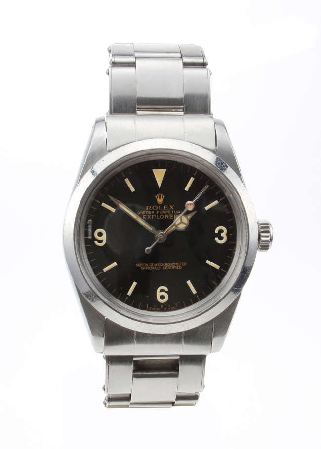 Rolex Explorer â€˜Gilt Dialâ€™  1016 Chronometer c.1964 -Auction Lot