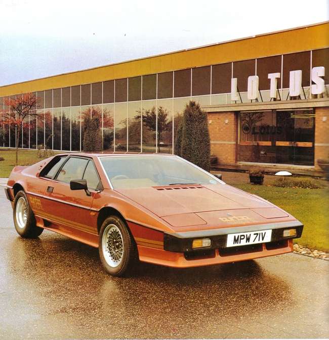 1980 Lotus Esprit - Ex Lotus Development Car-Auction Lot