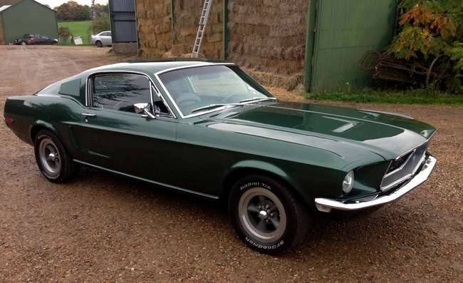 1968 Ford Mustang Bullitt Replica-Sold