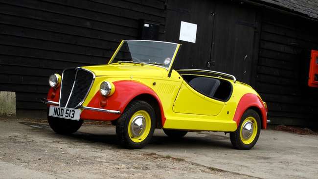 The ex Enid Blyton - 1969 Fiat 500 Gamine 'Noddy Car' by Vig-Sold