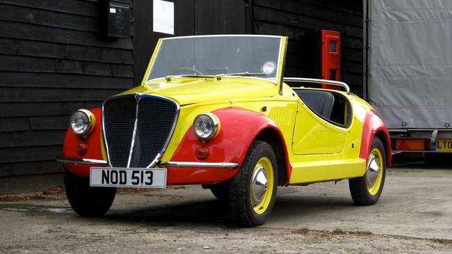 The ex Enid Blyton - 1969 Fiat 500 Gamine 'Noddy Car' by Vig-Sold