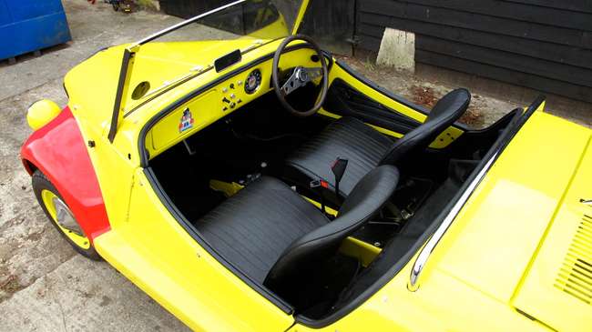 The ex Enid Blyton - 1969 Fiat 500 Gamine 'Noddy Car' by Vig-Sold