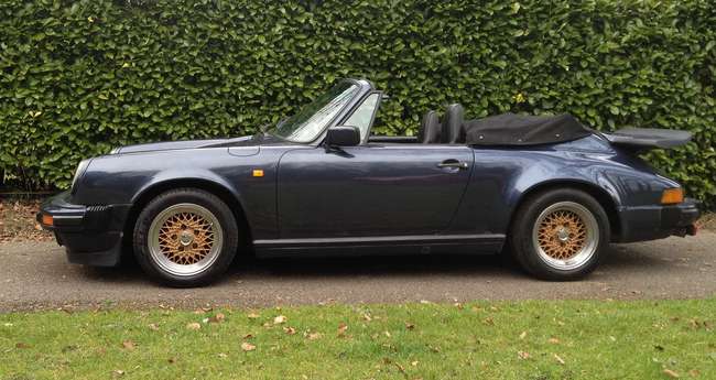 1985 Porsche 911 3.2 Carrera Convertible-Sold