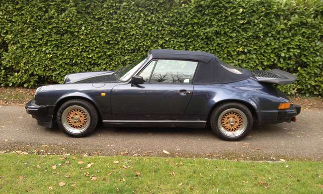 1985 Porsche 911 3.2 Carrera Convertible-Sold