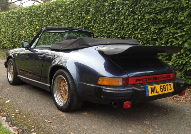 1985 Porsche 911 3.2 Carrera Convertible-Sold