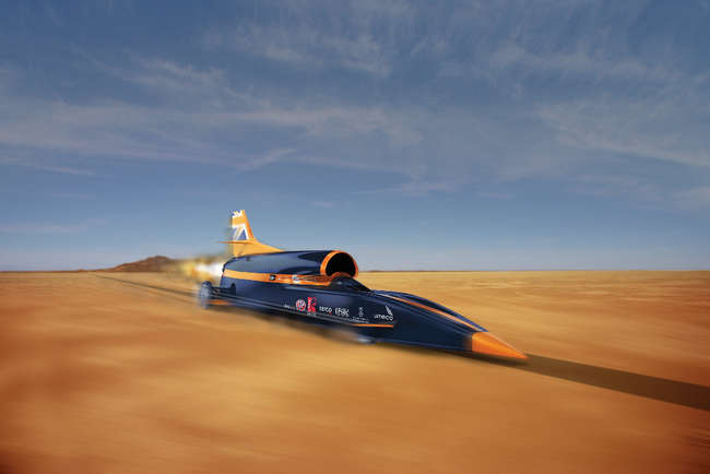 Bloodhound Super Sonic Car - Auction Package-Sold