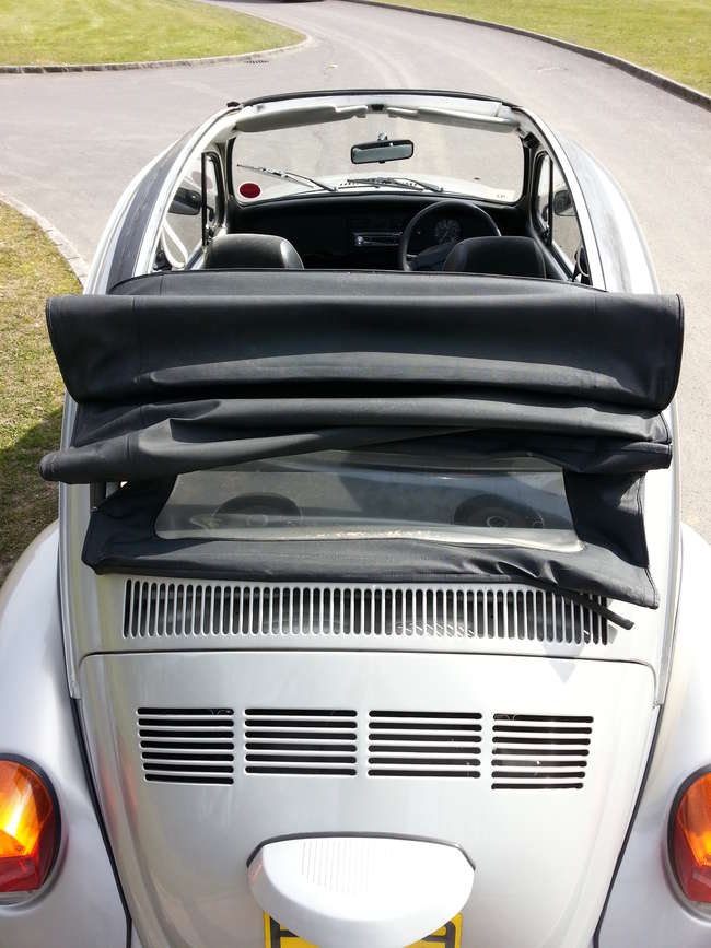 1996 VW Beetle with folding roof-Sold