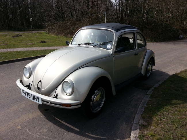 1996 VW Beetle with folding roof-Sold