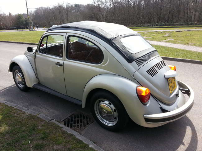 1996 VW Beetle with folding roof-Sold