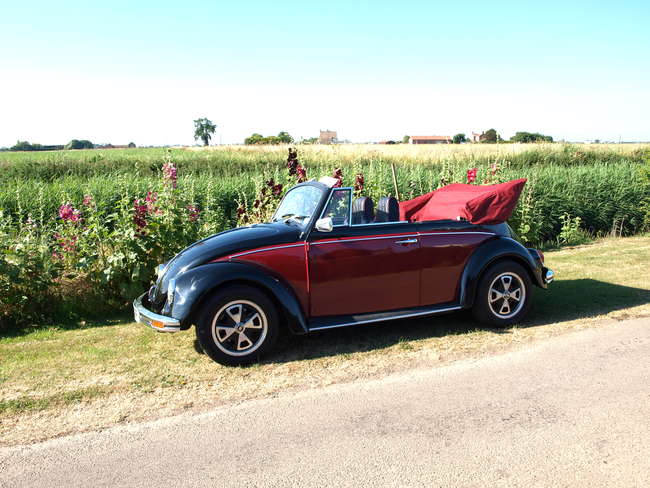 1968 VW Karmann Beetle Convertible-Auction Lot