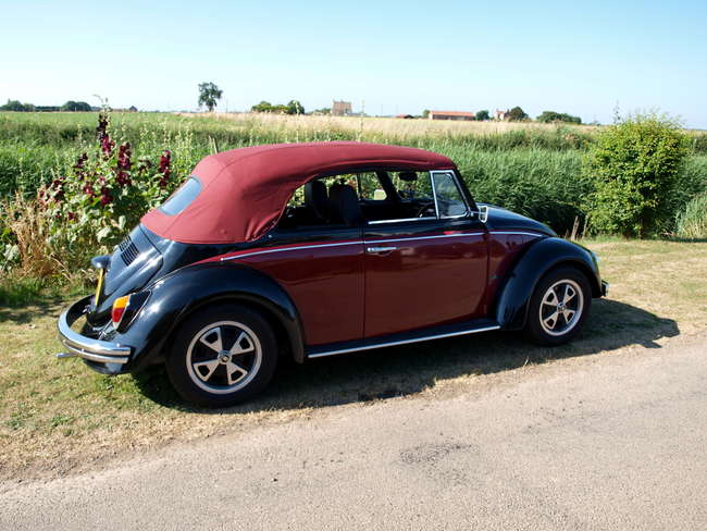 1968 VW Karmann Beetle Convertible-Auction Lot