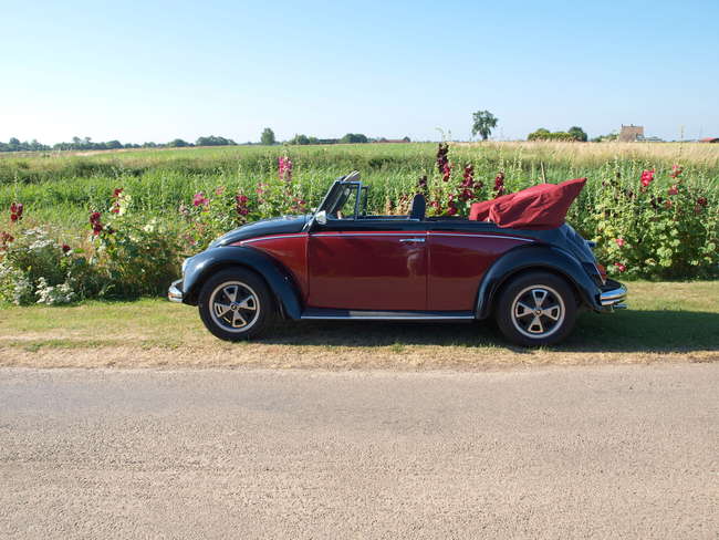 1968 VW Karmann Beetle Convertible-Auction Lot
