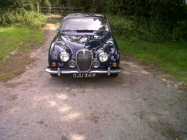 1968 Jaguar MKII 3.4 with manual gearbox-Auction Lot