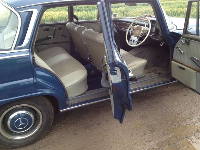 1964 Mercedes Benz W111 220 SEB Fintail-Auction Lot