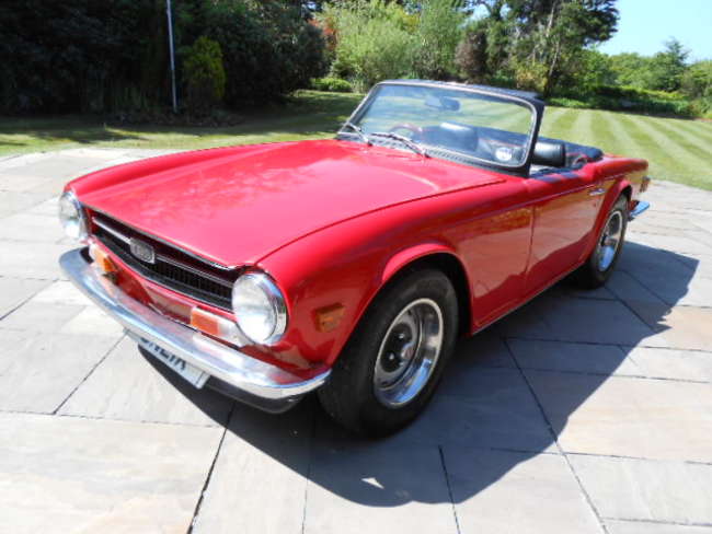 1972 Triumph TR6-Auction Lot